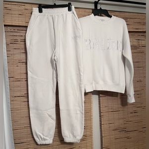 Six Stories “Bride” Sweat Set - Worn only a few times!